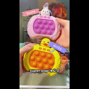 Máy chơi game cầm tay ánh sáng lên nhanh chóng đẩy cảm giác đồ chơi cho người gặp vấn đề về sự tập trung poppuzzle máy chơi trò chơi người lớn trẻ em Đồ chơi giảm căng thẳng
