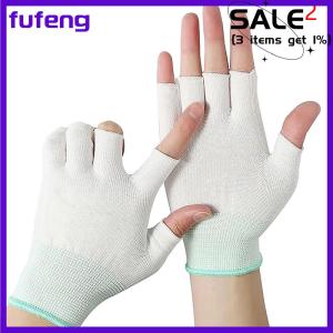 fufeng Nylon Breathable Touch Screen Gloves Half Finger Full Finger Gloves Outdoor Mitten Work Thin Gloves Shooting Mitten