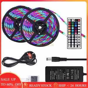 TNT Waterproof 10M LED Strip Light RGB LED Light Strip 5050 LED Tape Lights Color Changing Strip Lights Lampu LED