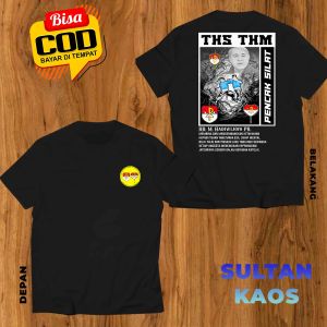Kaos Dewasa Sablon Pasukan Gereja THS RD M HADIWIJOYO - Kaos Distro Pencak Silat THS/THM Community 85-86