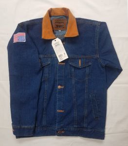 Jaket Denim Pria Dilan Warna Biowash – Bahan Jeans Tebal Bukan Jaket Murahan