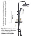 LENODI Shower Kamar Mandi 1 Set/Shower Mandi Set Stainless/Mandi Shower Set Full Stainless Shower Colum Set Mandi. 