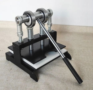 20*20cm Manual die-cutting machineleather pressknife die stampingleather sample cutting machine