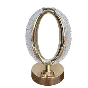 Đèn Bàn LED Đèn Bàn Hình Tròn Phòng Ngủ Đèn Sạc Được Cho Phòng Khách Đèn Cạnh Giường Đèn Ngủ Hình Tròn Cảm Ứng Trang Trí