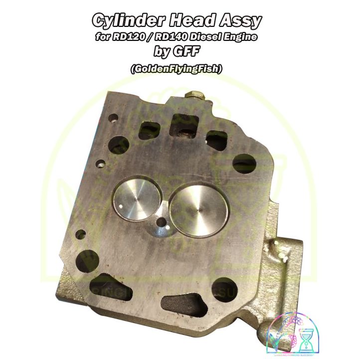 Cylinder Head Assy for RD120 , RD140 Diesel Engine by GFF ...