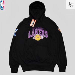 Tren NBA: Jaket Hoodie Lakers Premium dengan Logo Bordir dan Bahan Berkualitas