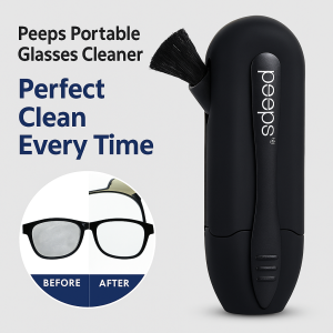 Peeps Eyeglass Cleaning Tool and Wipes for Scratch-Free Lenses Multifunctional Glasses Cleaner Kit