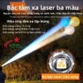 Đèn Pin Đội Đầu Siêu Sáng Zoom Xa Gần T928 Trang Bị 3 Led Sáng Trắng Vàng Xanh Tích Hợp 2 Pin Và Chỉnh Sáng Vô Cấp. 