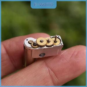 【E-WOITD】 มอเตอร์เกียร์716มอเตอร์แบบไม่มีแกนหมุน DC 2V-3.7V 3V 49รอบต่อนาทีเกียร์มอเตอร์เกียร์6G เครื่องยนต์เซอร์โวซีเอ็นซีอลูมิเนียมอัลลอยด์1 2ชิ้น