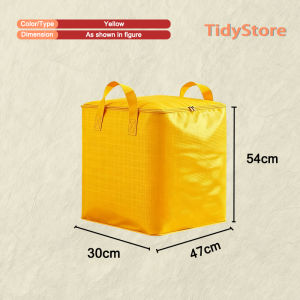 Oversized Waterproof Storage Bag Thick Zipper Moving Packaging Bag for Clothes Blanket Sako Bag