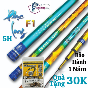 [BH 1 năm 1 lóng] Cần Câu Tay Phục Long Guide 5H Phiên Bản 2  Chuyên Câu Đơn Câu Đài CT11 - Sanami Fishing