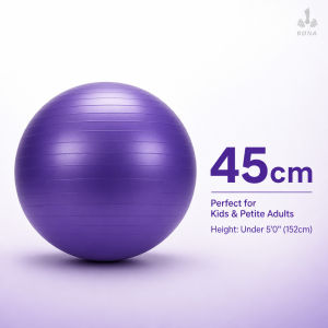 65cm Thickened Yoga Ball with Free Pump for Pilates Aerobics and Balance Training