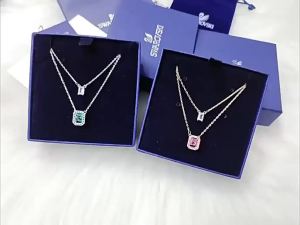 SWAROVSKI necklace SWAROVSKI Millenia double-layer Sugar Sugar necklace crystal pendant clavicle necklace womens necklace Valentines Day gift womens gift with gift birthday gift complete set of packaging