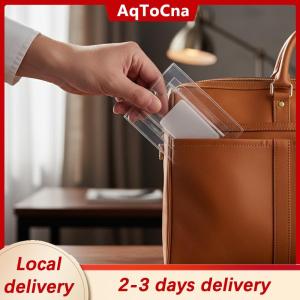 [COD] AqToCna Ship within 24 hours 1Pc Transparent PVC Jewelry Snap Bag Dustproof Anti Oxidation Watch Storage Pouch for Display Gift Wrapping Use
