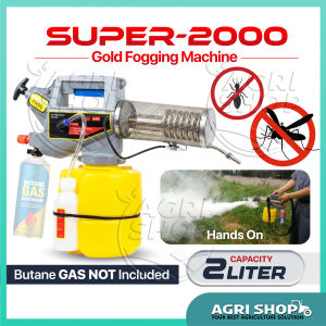 Agrishop Super-2000 2L Mosquito Insect Pest Killer Bug Control Thermal Fogger Fogging Machine Sprayer Fumigation Smoke Sembur Nyamuk & Serangga  (Made in Korea)