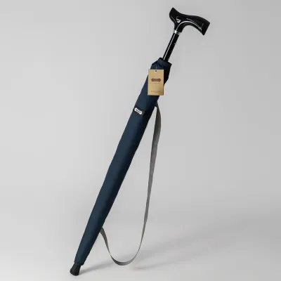 Parachase Strong Walking Cane Umbrella Men Women Adjustable Long Handle Rain Umbrella Windproof Waterpfoof Big Golf Umbrella