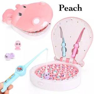 [TM55]Mainan Anak Pancingan ikan 45pc model hippo size besar model lengkap music piano / child toy fishing rod fish 45pc model hippo size large model complete piano music