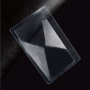 JOMEY 3X Made Of Plastics Credit Card Shape Loupe Magnifiers Magnifying Glass Fresnel Lens