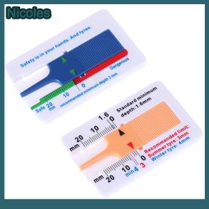 [Nicoles] 0-20mm car tyre tire tread depth gauge meter measurer tool