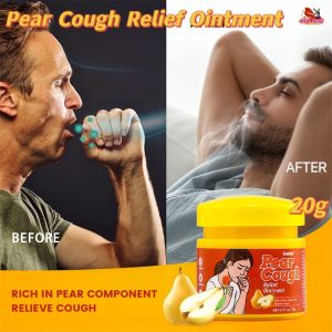 Sumifun Pear Cough Relief Ointment Throat Cream Vitamin Clearing Heat Cough Relief Cream 20g
