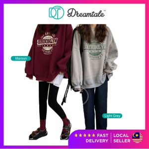 Dreamtale Blaus Kasual Wanita Women Fashion Korea Style Long Sleeve T-Shirt Women Blouse Casual Loose Top WCO218