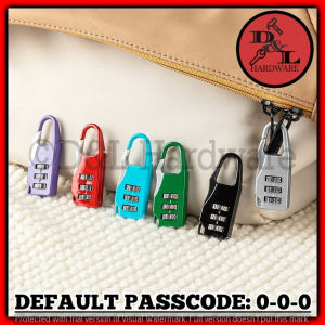 D-4143 1PCS Resettable 3 Digit Combination Lock Padlock for Suitcase