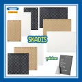 แผ่นเส้นใยไม้อัด 3 สี แผ่นตัวอักษร ขนาด 76x56 ซม. สกัวดิส อิเกีย Pegboard with letters SKADIS. 