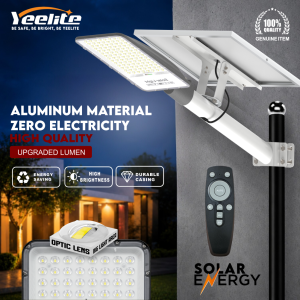 YEELITE 500W/1000W Grab Solar Street Light Ideal for Outdoor Public Areas High - Power Solar Street Light with Remote control have warranty