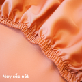 Bộ chăn ga gối lụa 100% Tencel 60s trơn màu - Mướt Bedding, bộ 5 món kèm chăn chần cao cấp. 