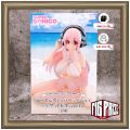 Mô hình Super Sonico White Bikini Version Summer Memories Noodle Stopper - FuRyu. 