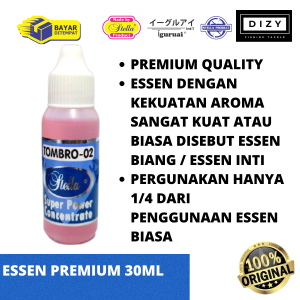 Essen Pancing Stella Premium Aneka Aroma 30ml Terlengkap Usar Katilayu Nilam Amisan Lumut Oplosan