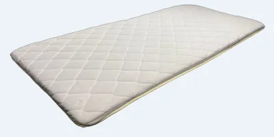Mattress Pad/ Topper White 90 x 190cm