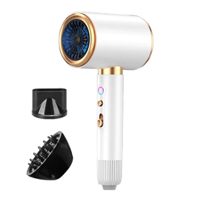4 in 1 Anion Hair Dryer 2000W Fast Dry Negative Ions Hair Blow Temperature 3-pin Plug Professional Ionic Tech Hair Care Hairdryer