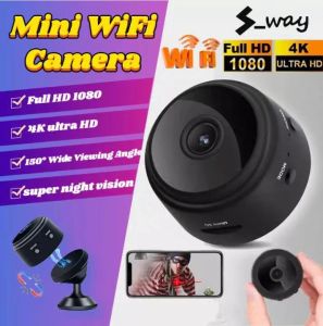 【 100% ของแท้】กล้องสอดแนม A9 1080p wifi มินิกล้องรักษาความปลอดภัยภายในบ้านกล้อง p2p กล้องเฝ้าระวังกลางคืนไร้สายตรวจสอบระยะไกลแอพโทรศัพท์