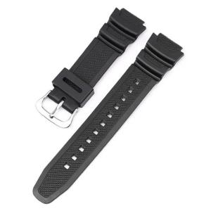 นาฬิกา Casio ยาง18เรซิ่นมม. AQ-S810W W-735H SGW-300 F-108WH AEQ-110W AE-1300 AE-1000W MRW-200H สายสำหรับเปลี่ยนอุปกรณ์เสริม