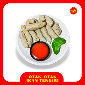 Otak otak Ikan Tengiri Bumbu Kacang isi 10 Halal Tanpa Pengawet