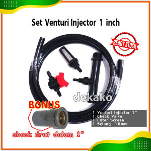 Paket Venturi Injector 1 inch - untuk Irigasi tanaman pertanian Water Treatment