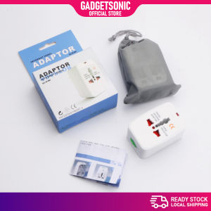 Worldwide Universal Travel Adapter Plug UK EU AU US Converter 150 Countries