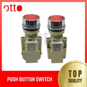 Push Button Switch - 3A 240VAC 2NO/2NC 22mm (Red)
