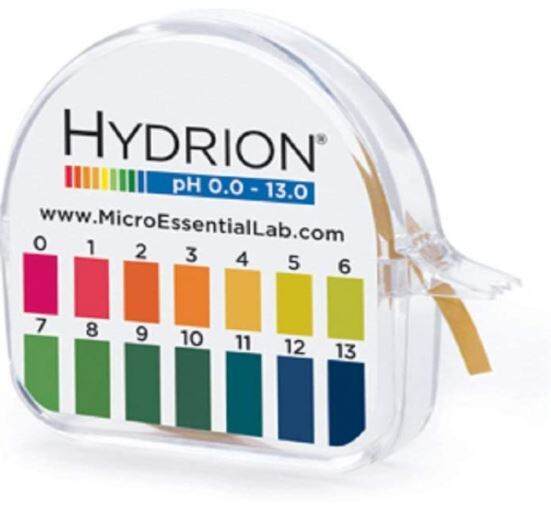 Hydrion 0-13 Ph Paper Full Range Insta Chek with Dispenser and Color Chart