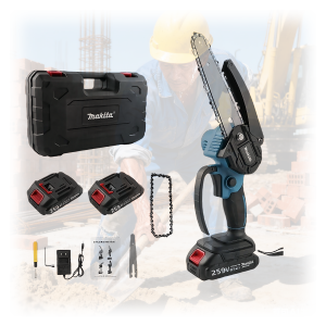 Wireless Mini Chainsaw 6–8 Inch Rechargeable Battery Electric Saw for Garden