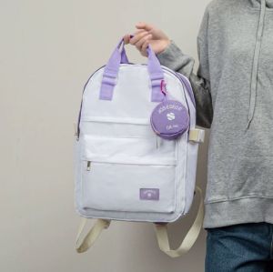 Tas Ransel Sekolah Anak Korea Kanvas Wanita Import Tas Korean Style woman backpack korea