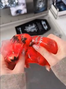CuddleCove Toothpaste Jelly Squishy Squeeze Toy Slow Rebound Stress Relief Toy Stress Fidget Toys Mainan Tekanan