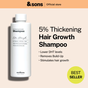 andSons Anti Hair Loss 5% Saw Palmetto Caffeine DHT Blocker Shampoo for Men (200ml)