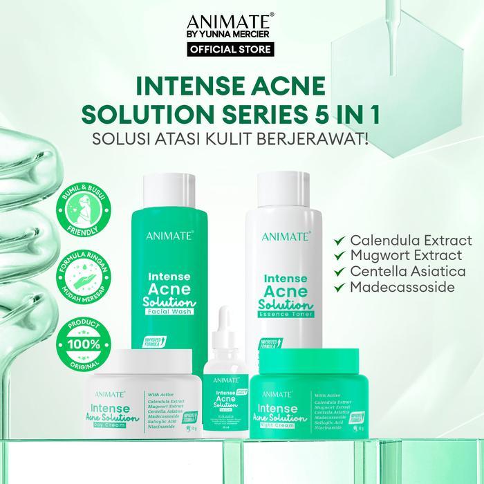 Animate Intense Acne Solution Series 5in1 | Lazada Indonesia