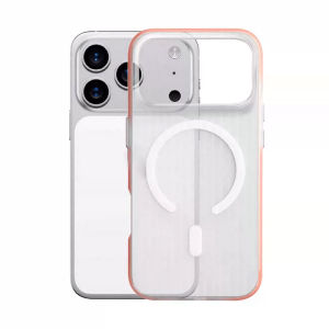 Corrugated Matte For Magsafe Magnetic Case For iPhone Air 17 16Plus 15 14 13 Pro Max Ultra Thin Transparent Rugged PC Hard Cover