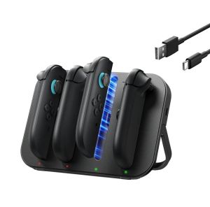 JSAUX Nintendo Switch 2 JoyCon Portable Charging Station Switch2 Joy Con Controller Magnetic Dock Gaming Accessories GP0506