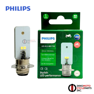 Philips M5/T19 LED AC/DC Headlight Bulb Up to 6000K White Light