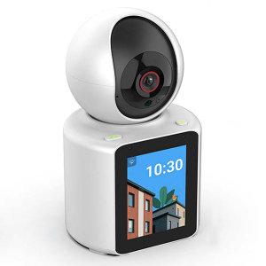 360° Panorama Monitor With Screen For Two-Way Video Calling WIFI Home Security Camera with Night Vision Auto Tracking