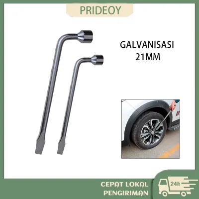 Kunci Roda L ukuran 21MMKunci Roda L + congkelan ban menstimulasi KUNCI RODA MOBIL